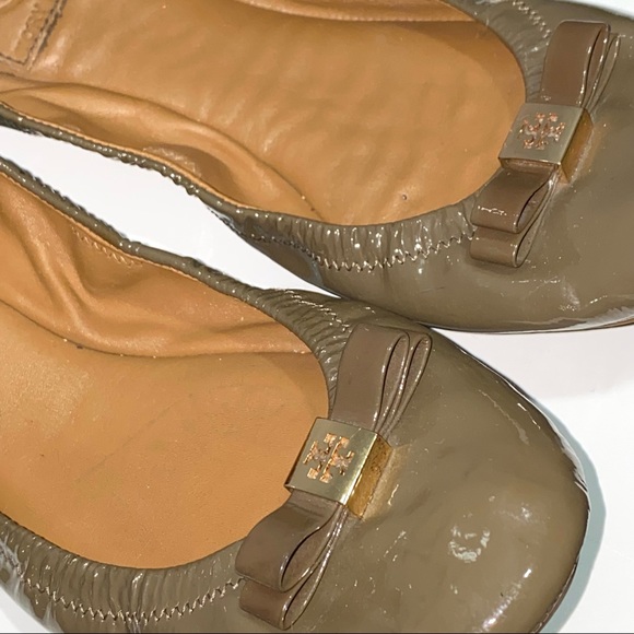 Tory Burch Eddie Bow Ballet Flat Sz 7.5 - Picture 5 of 8